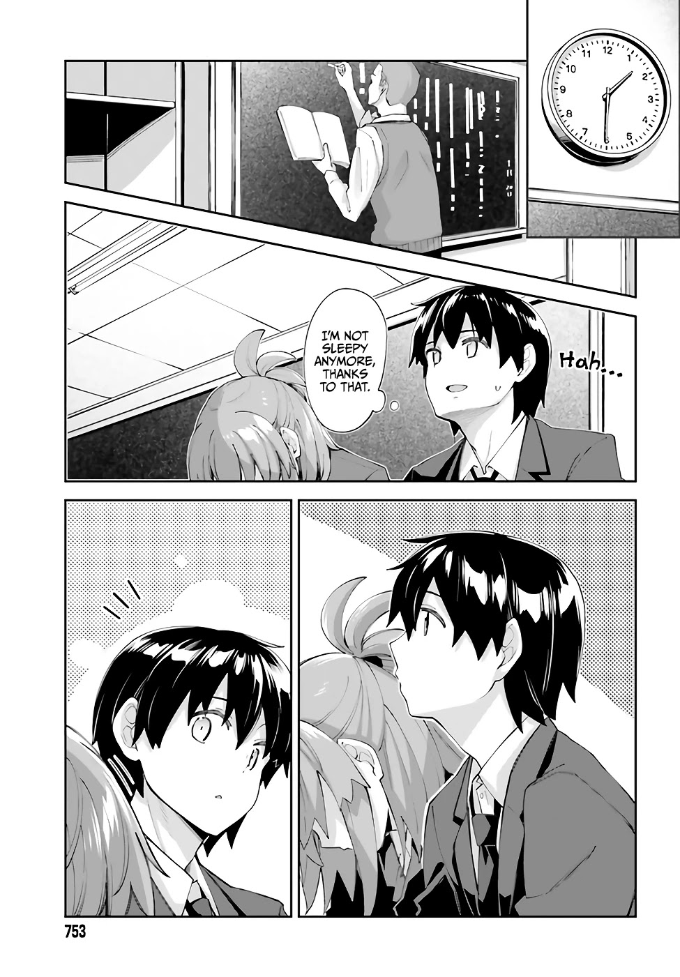 Sakurai-san Wants To Be Noticed Chapter 21 page 6 - Chapter 21: I can't wake her up