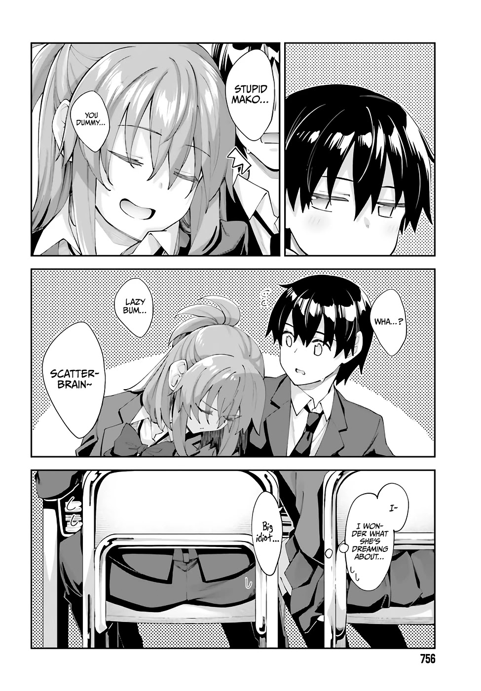 Sakurai-san Wants To Be Noticed Chapter 21 page 9 - Chapter 21: I can't wake her up