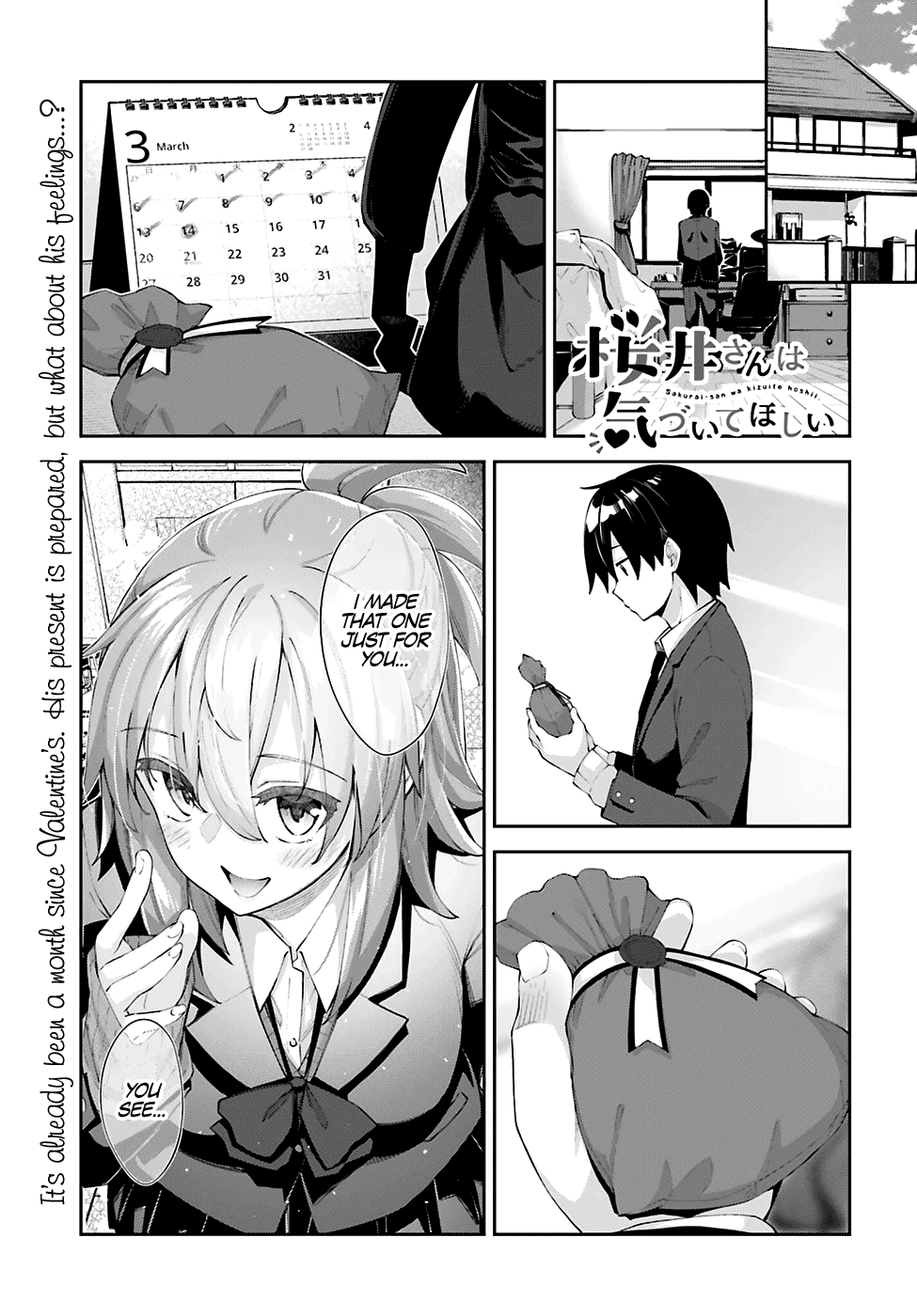 Sakurai-san Wants To Be Noticed Chapter 24 page 2 - Chapter 24: I Want To Tell Her