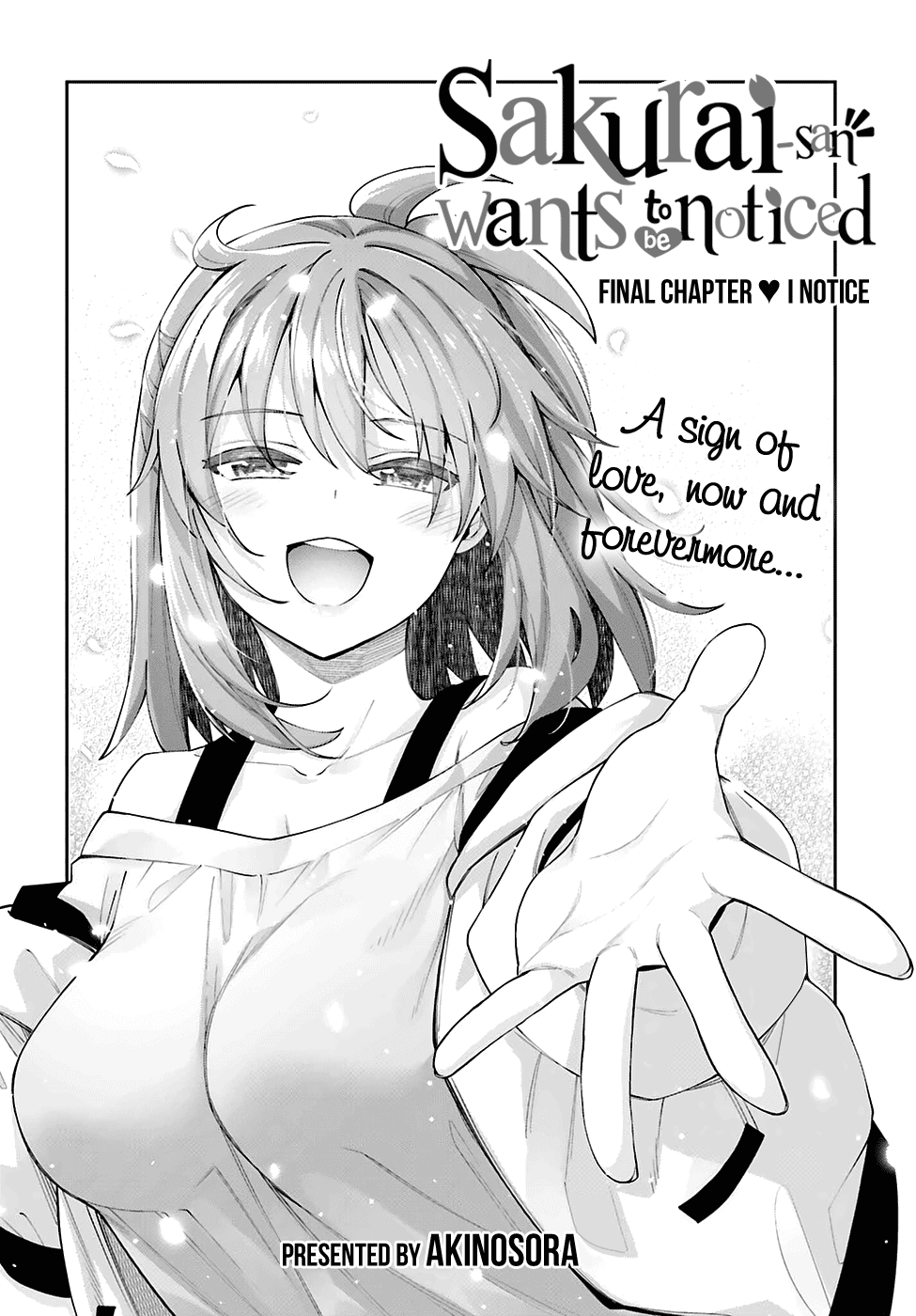 Sakurai-san Wants To Be Noticed Chapter 26 page 6 - Chapter 26: I Notice [END]