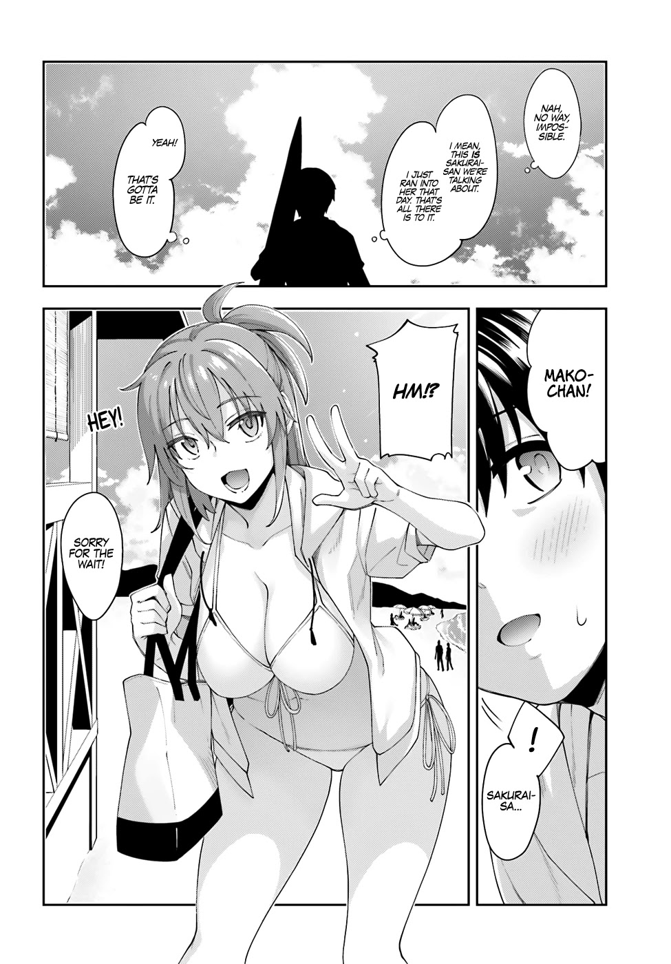 Sakurai-san Wants To Be Noticed Chapter 7 page 3 - Chapter 7: I Can’t Face It