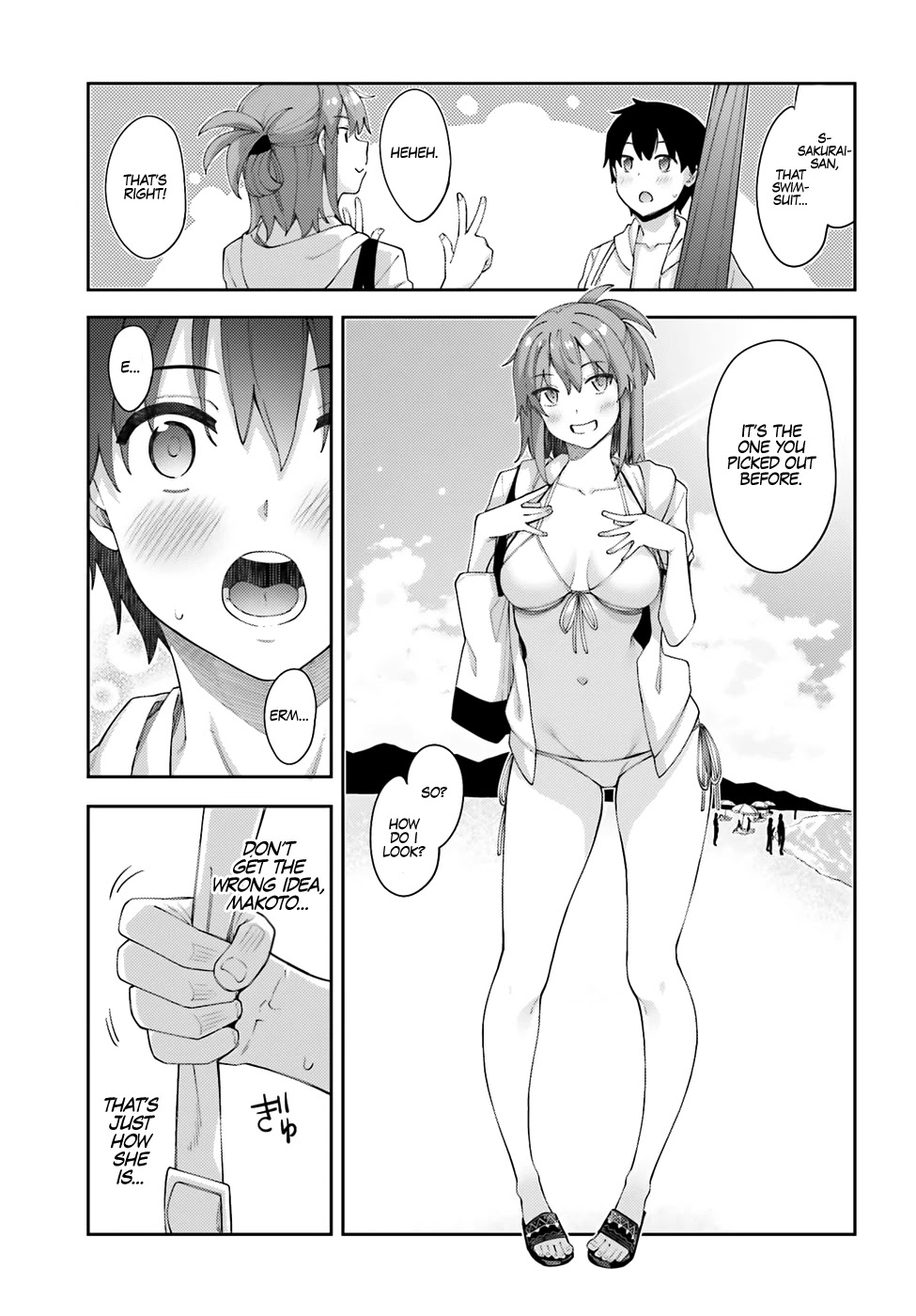 Sakurai-san Wants To Be Noticed Chapter 7 page 4 - Chapter 7: I Can’t Face It