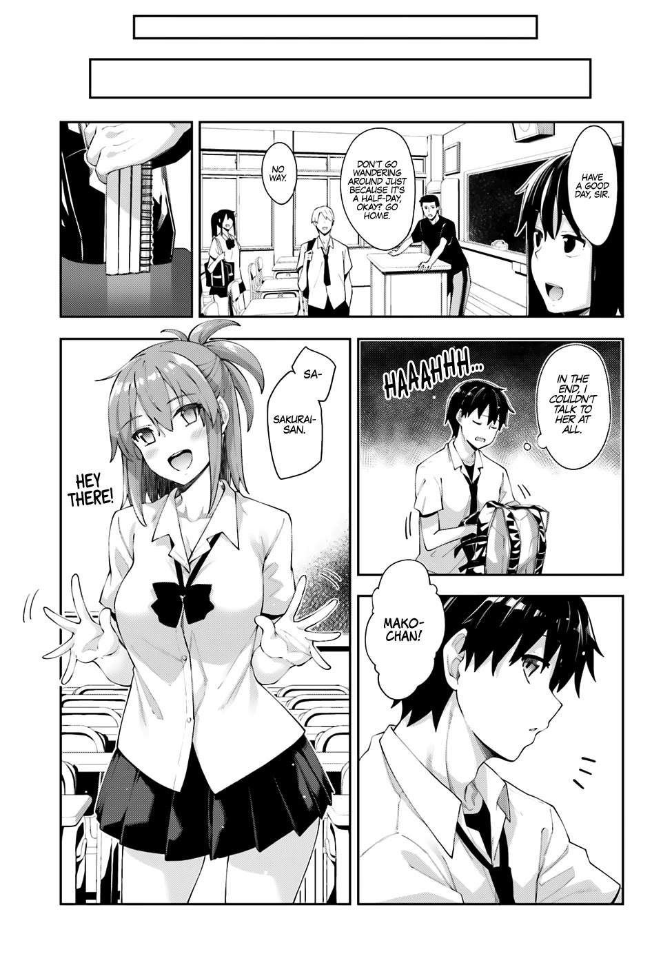 Sakurai-san Wants To Be Noticed Chapter 8 page 10 - Chapter 8: I Can Take Notice