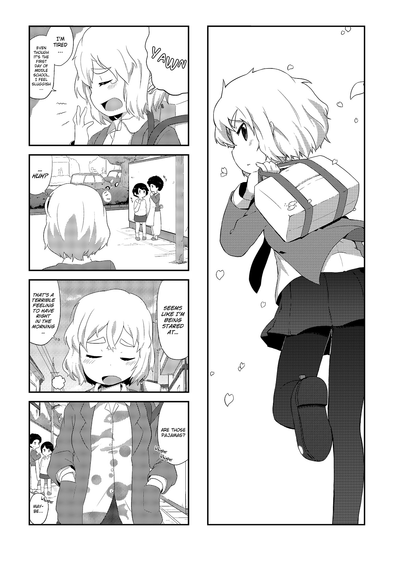 Sakurairo Triangle Chapter 0 page 1 - Chapter 0 : [Oneshot]
