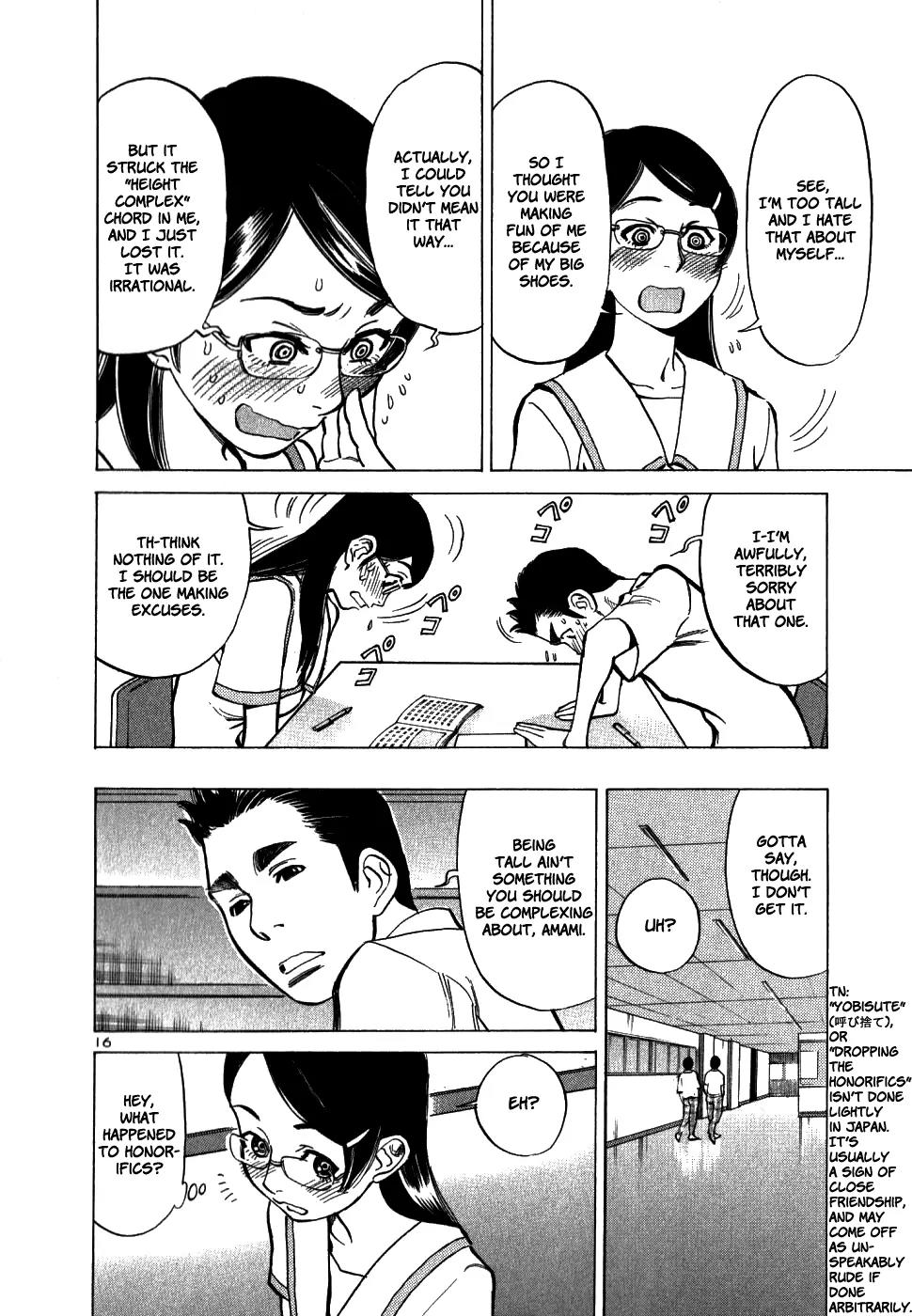 Sakuranbo Syndrome Chapter 40 page 16 - Chapter 40: Tall Girls Are Cool