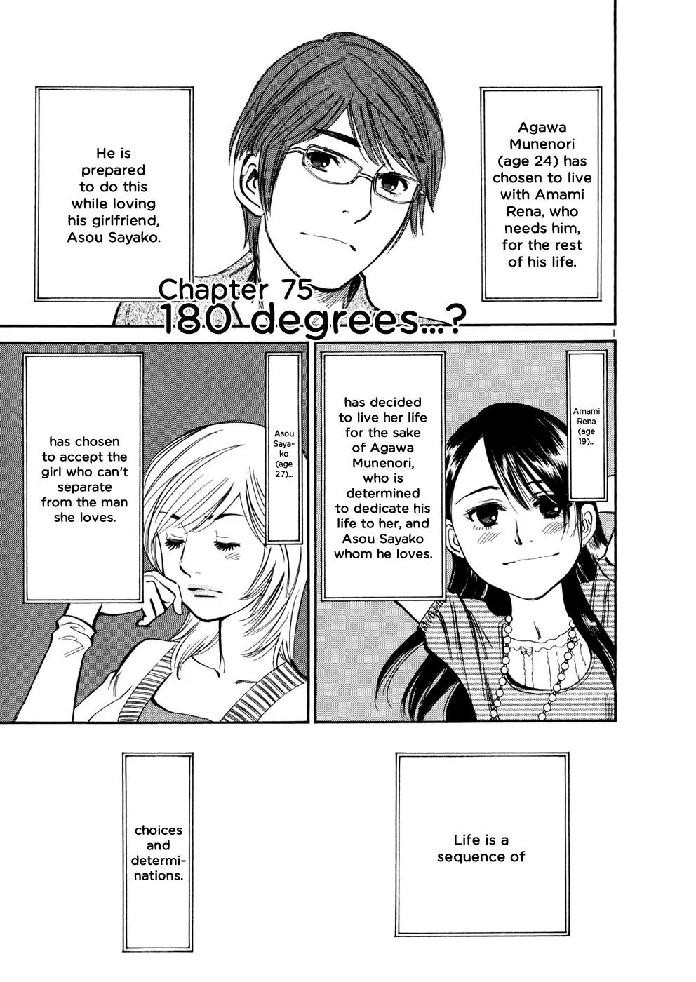 Sakuranbo Syndrome Chapter 75 page 1 - Chapter 75: 180 degrees...?