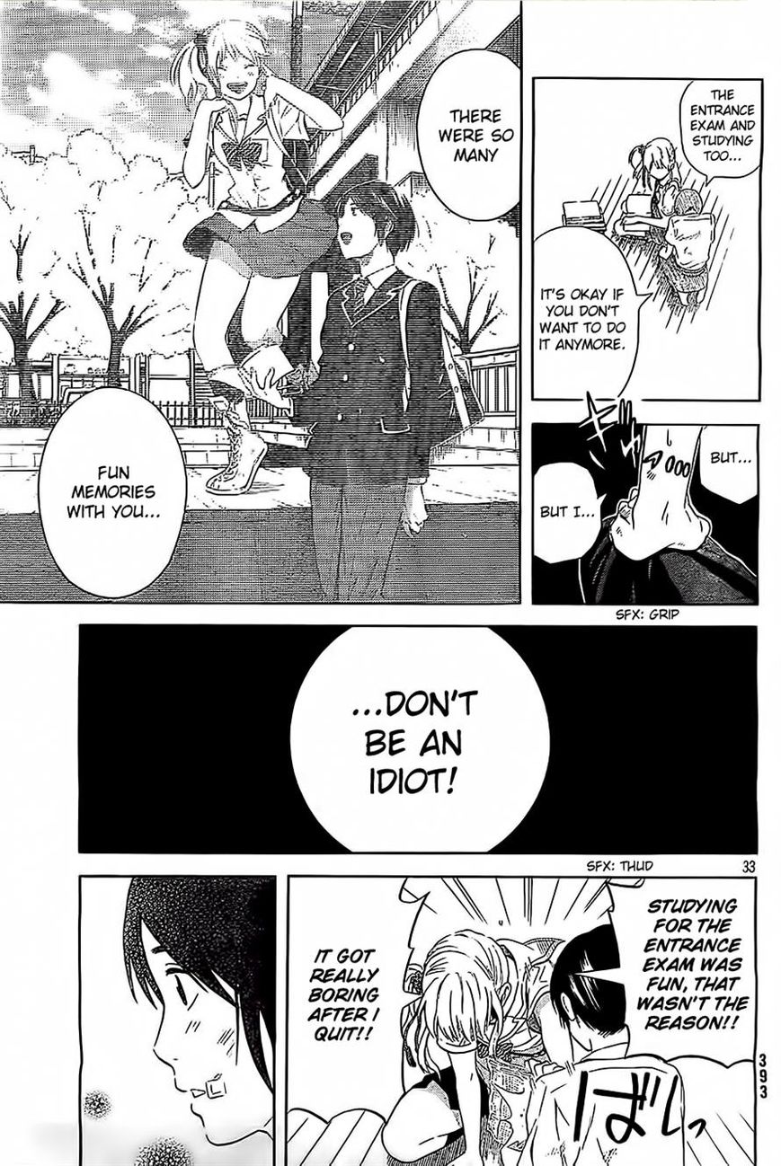 Sakurasaku Shoukougun Chapter 11 page 33 - Chapter 11 : The Effort Thrown Into The River.