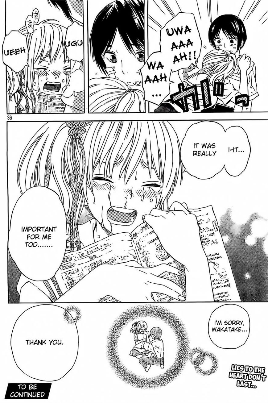 Sakurasaku Shoukougun Chapter 11 page 35 - Chapter 11 : The Effort Thrown Into The River.