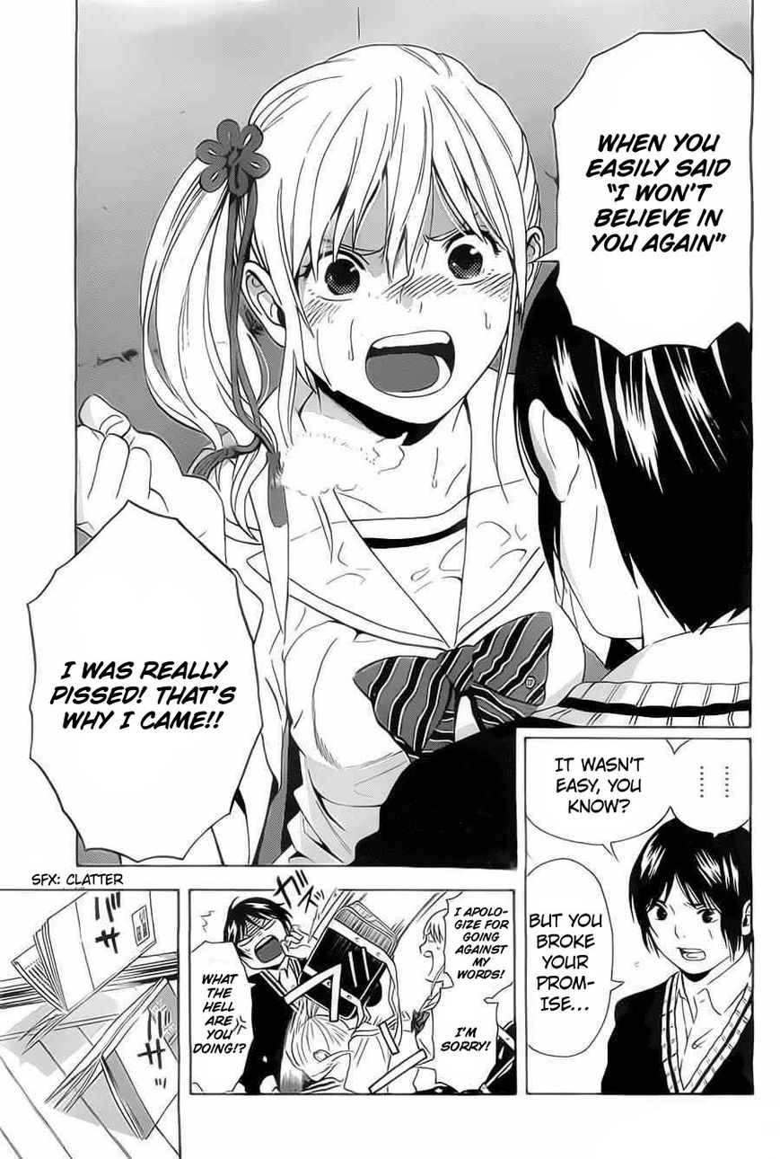 Sakurasaku Shoukougun Chapter 2 page 35 - Chapter 2 : A typhoon brought to school