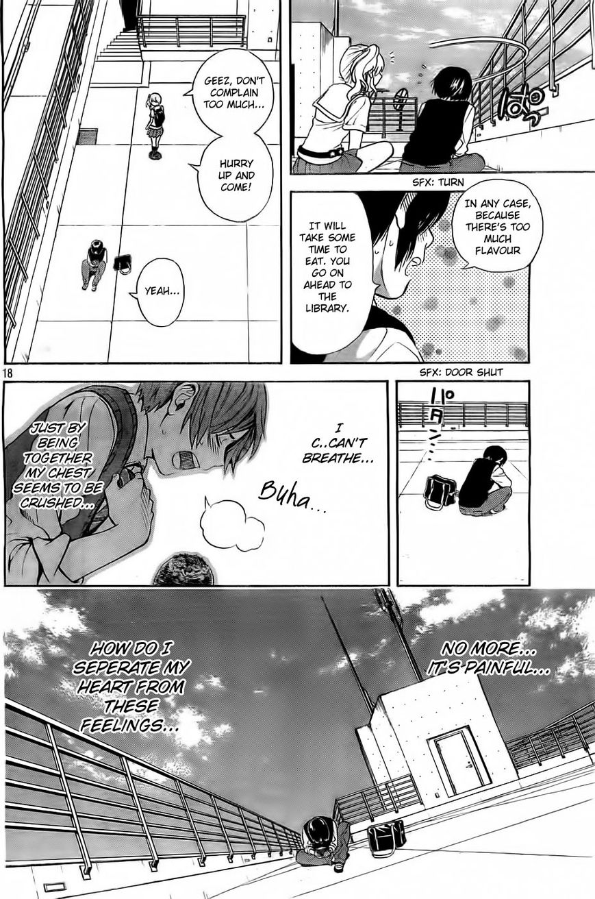 Sakurasaku Shoukougun Chapter 5 page 19 - Chapter 5 : The confession stuck in my throat