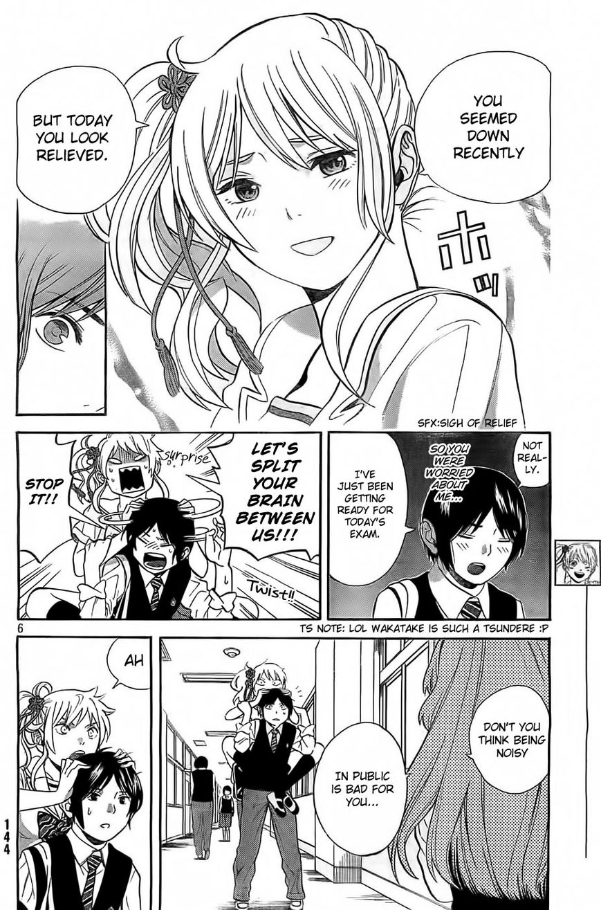 Sakurasaku Shoukougun Chapter 5 page 7 - Chapter 5 : The confession stuck in my throat
