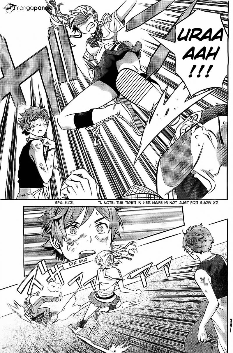 Sakurasaku Shoukougun Chapter 6 page 22 - Chapter 6 : The Hawk that flies with Rockets
