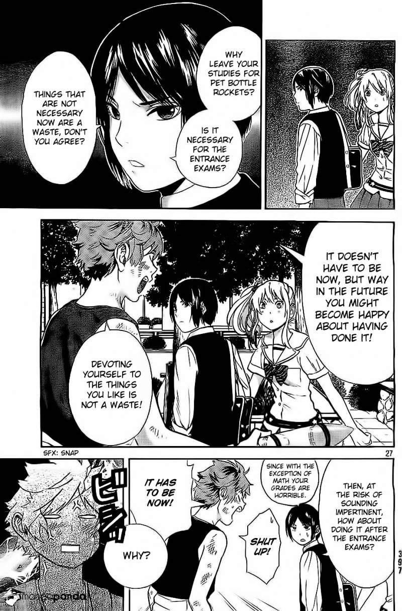 Sakurasaku Shoukougun Chapter 6 page 28 - Chapter 6 : The Hawk that flies with Rockets