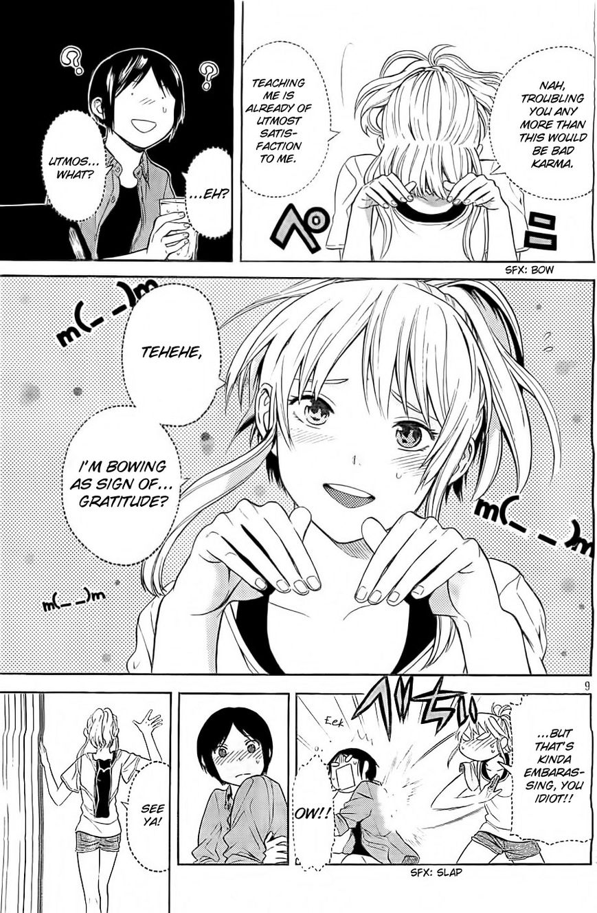 Sakurasaku Shoukougun Chapter 9 page 10 - Chapter 9 : The Heart Beating Twice On The Phone