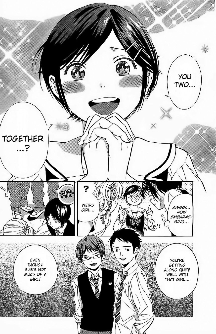 Sakurasaku Shoukougun Chapter 9 page 15 - Chapter 9 : The Heart Beating Twice On The Phone