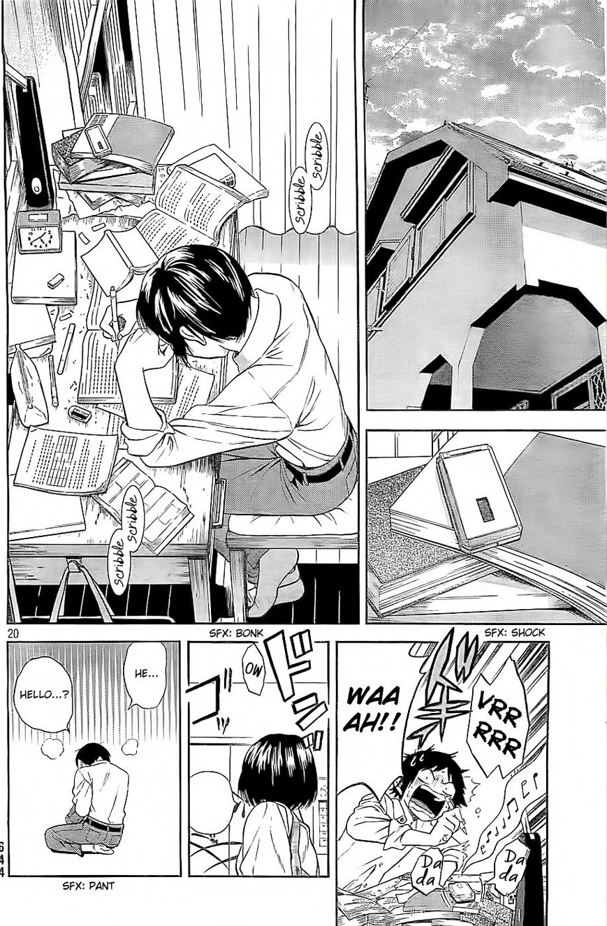 Sakurasaku Shoukougun Chapter 9 page 21 - Chapter 9 : The Heart Beating Twice On The Phone