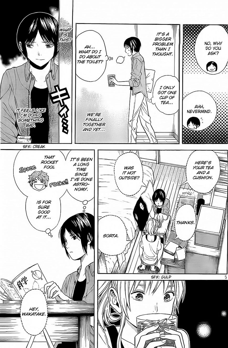 Sakurasaku Shoukougun Chapter 9 page 6 - Chapter 9 : The Heart Beating Twice On The Phone
