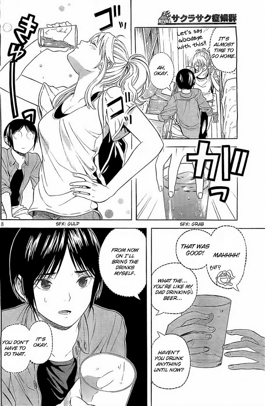 Sakurasaku Shoukougun Chapter 9 page 9 - Chapter 9 : The Heart Beating Twice On The Phone
