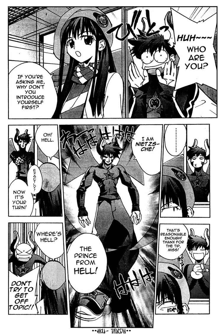 Sakuratetsu Taiwahen Chapter 2 page 14 - Chapter 2: Invasion From the Prince of Hell Nietzsche!