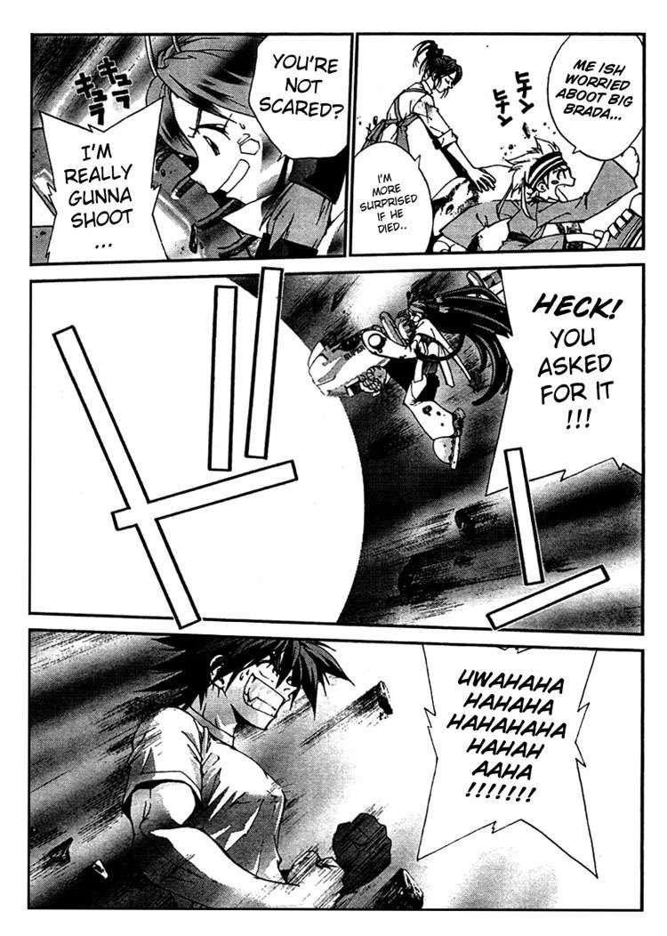 Sakuratetsu Taiwahen Chapter 2 page 21 - Chapter 2: Invasion From the Prince of Hell Nietzsche!
