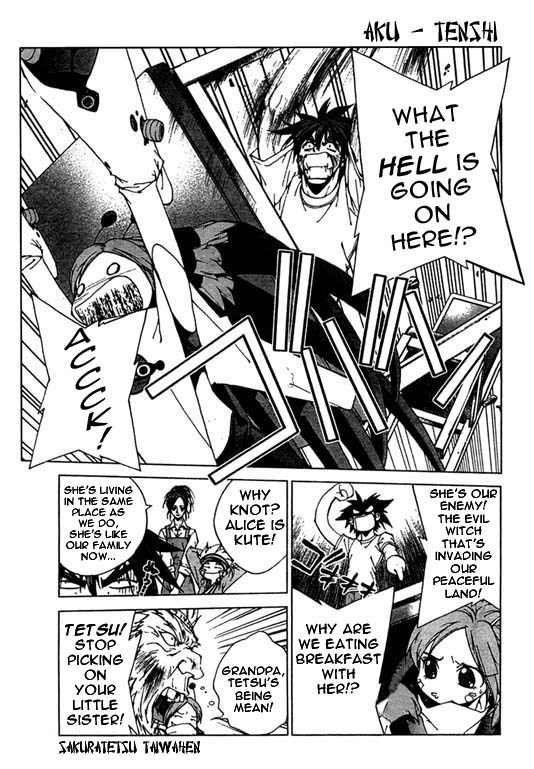 Sakuratetsu Taiwahen Chapter 3 page 3 - Chapter 3: Invasion of the Monster Augustinus!