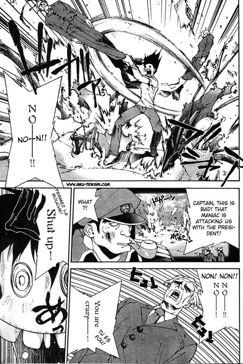Sakuratetsu Taiwahen Chapter 5 page 12 - Chapter 5: Invasion of the Japanese President, Dewy, Who Could Say "Non!"