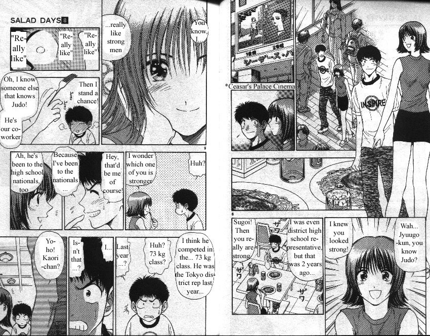 Salad Days Chapter 58 page 7 - Chapter 58: Love's "Ippon" Match - Part 1