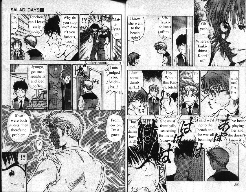 Salad Days Chapter 59 page 8 - Chapter 59: Love's "Ippon" Match - Part 2