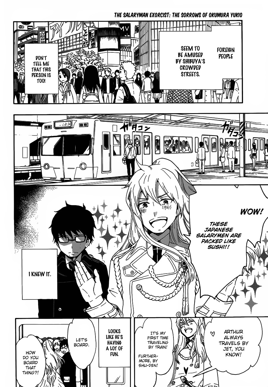 Salaryman Futsumashi Okumura Yukio no Aishuu Chapter 13 page 6 - Chapter 13 : The Sorrow of the Crowded Train