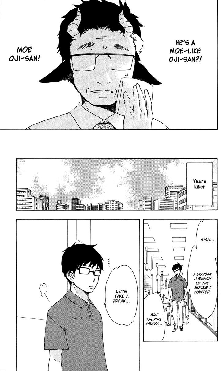 Salaryman Futsumashi Okumura Yukio no Aishuu Chapter 14 page 6 - Chapter 14 : The Sorrow of the Moe Character (?)