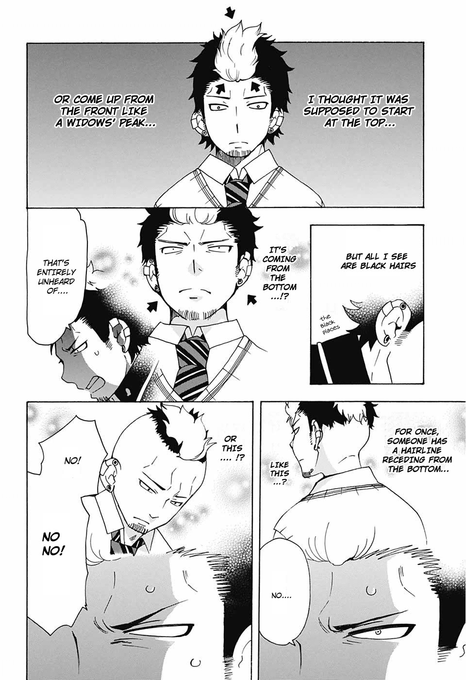 Salaryman Futsumashi Okumura Yukio no Aishuu Chapter 35 page 5 - Chapter 35: The Sorrows of Suguro's Father's Genetics
