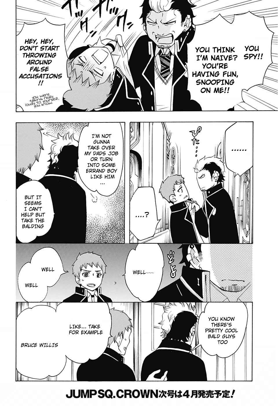 Salaryman Futsumashi Okumura Yukio no Aishuu Chapter 35 page 7 - Chapter 35: The Sorrows of Suguro's Father's Genetics