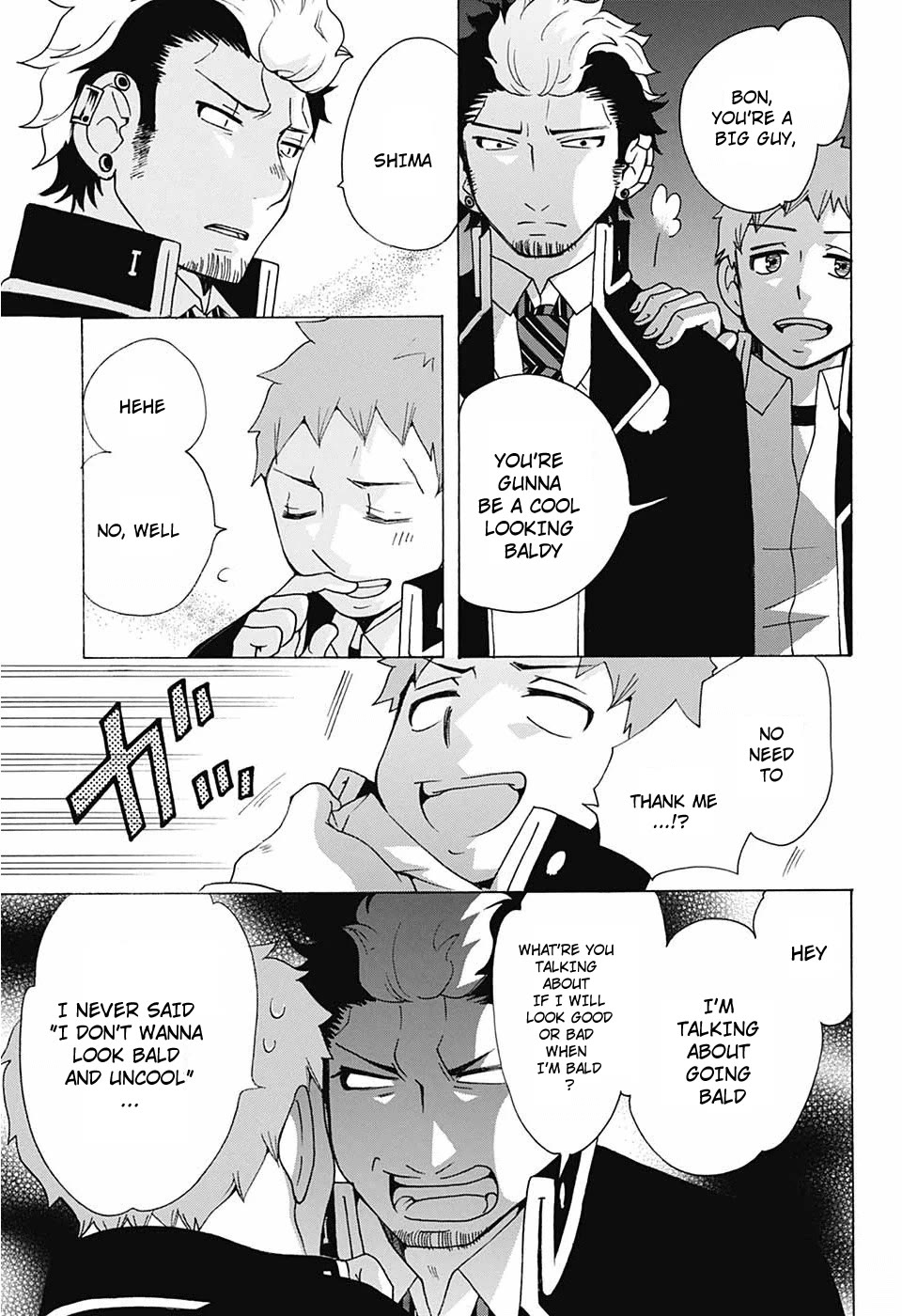 Salaryman Futsumashi Okumura Yukio no Aishuu Chapter 35 page 8 - Chapter 35: The Sorrows of Suguro's Father's Genetics
