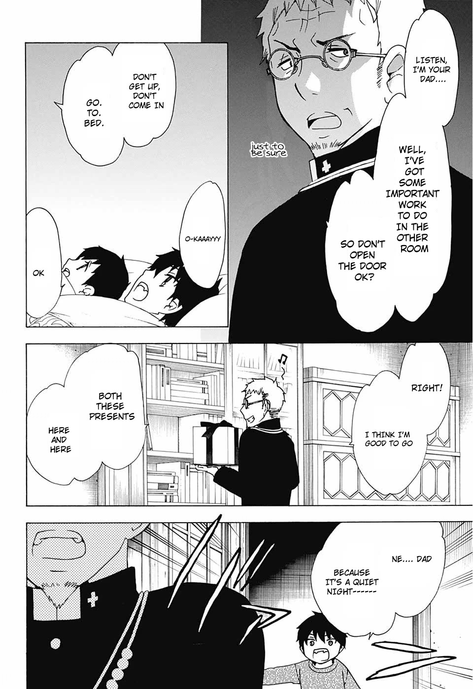 Salaryman Futsumashi Okumura Yukio no Aishuu Chapter 36 page 5 - Chapter 36: The Sorrows of the Christmas Battle