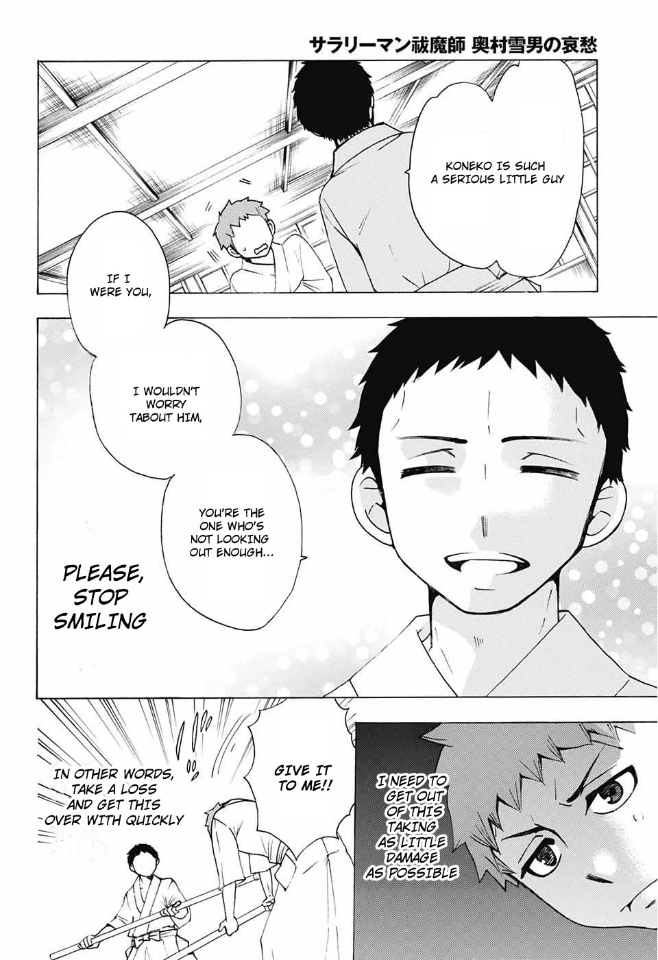 Salaryman Futsumashi Okumura Yukio no Aishuu Chapter 37 page 10 - Chapter 37: The Sorrows of A Shima Family Birthday Celebration