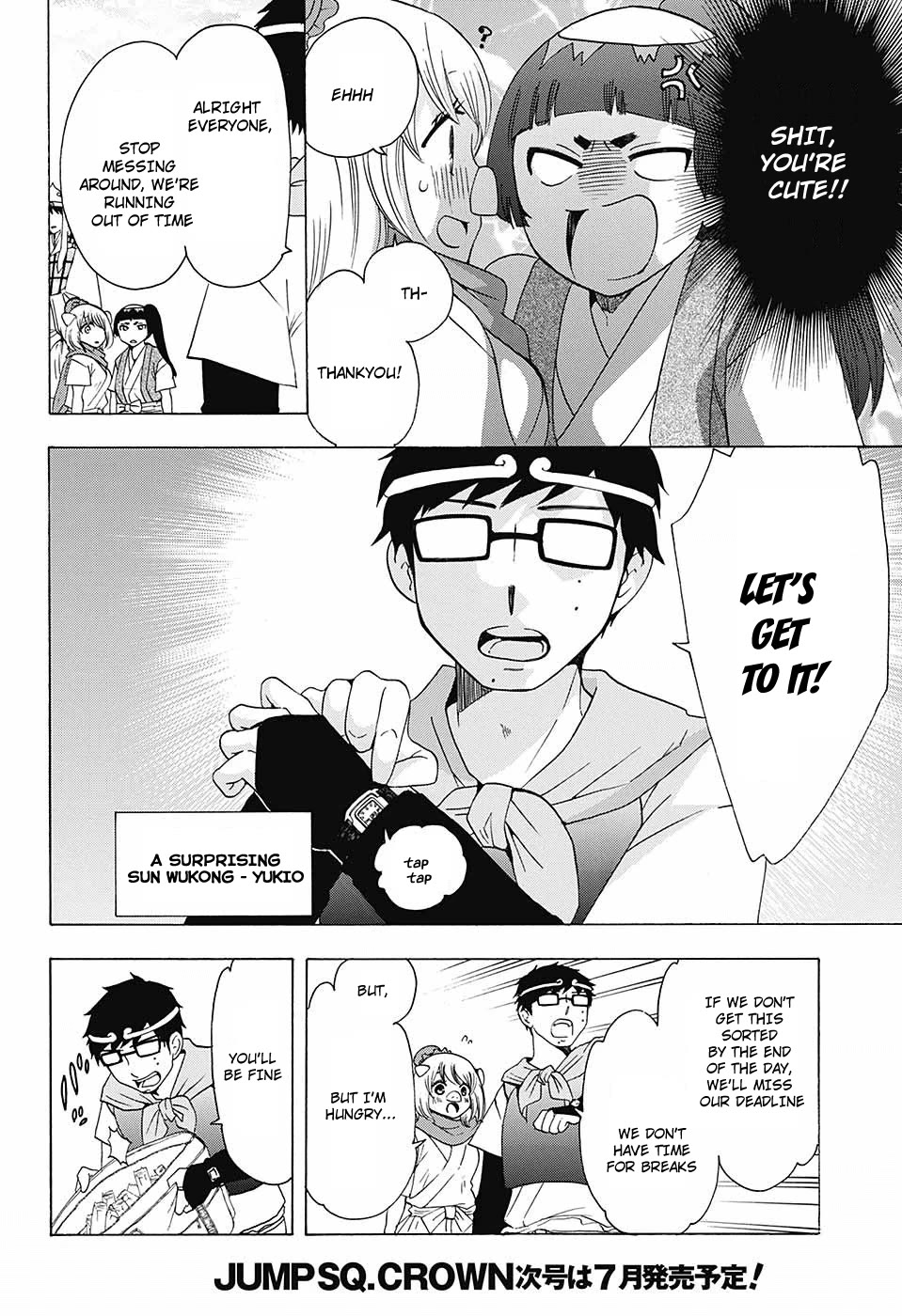 Salaryman Futsumashi Okumura Yukio no Aishuu Chapter 40 page 7 - Chapter 40: The Sorrows of the Cram School's Fairytale Performance