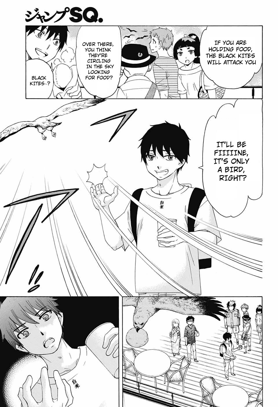 Salaryman Futsumashi Okumura Yukio no Aishuu Chapter 43 page 3 - Chapter 43: The Sorrows of Rin vs. The Black Kite