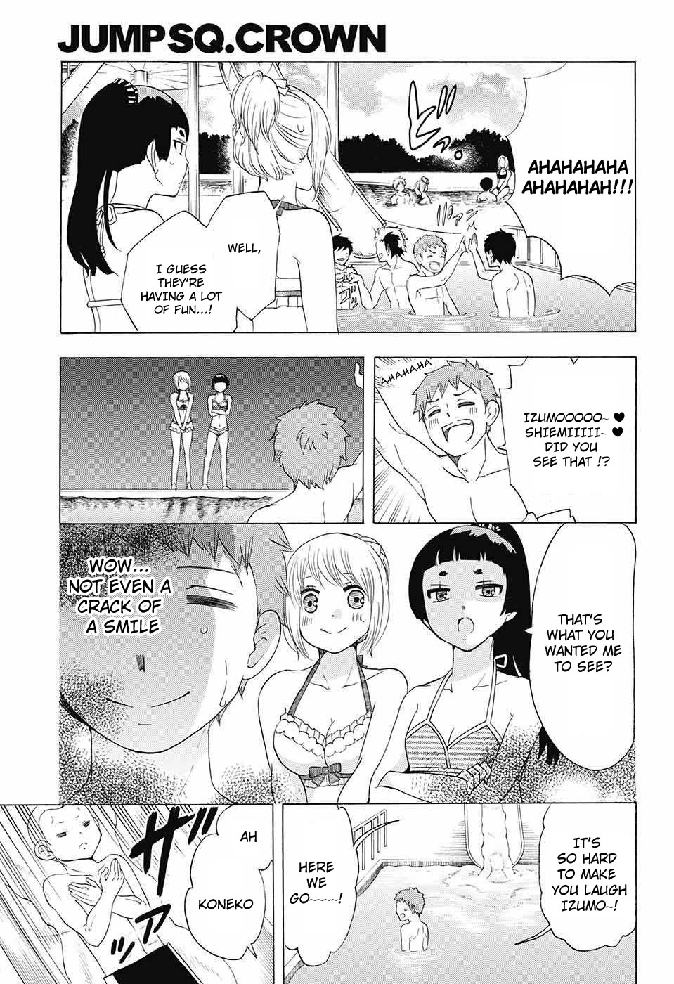 Salaryman Futsumashi Okumura Yukio no Aishuu Chapter 45 page 14 - Chapter 45: The Sorrows of A Summer Pool Trip