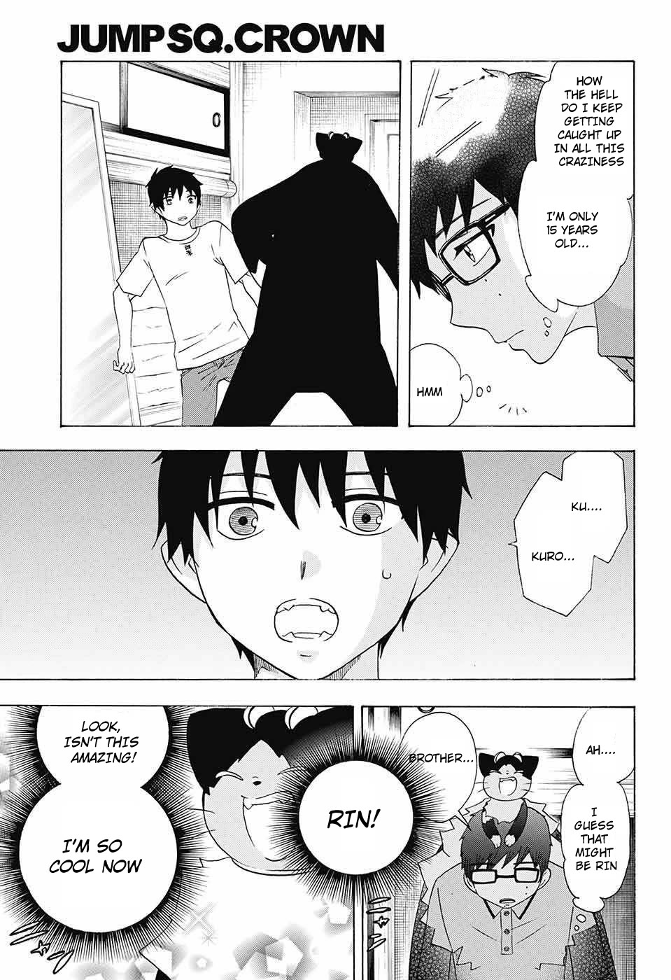 Salaryman Futsumashi Okumura Yukio no Aishuu Chapter 46 page 7 - Chapter 46: The Sorrows of Kuro's New Version