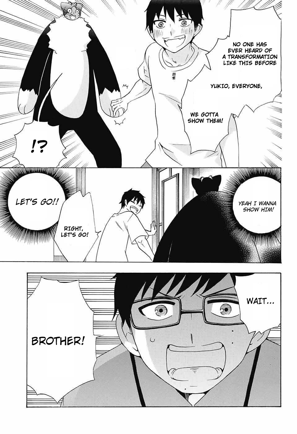 Salaryman Futsumashi Okumura Yukio no Aishuu Chapter 46 page 9 - Chapter 46: The Sorrows of Kuro's New Version