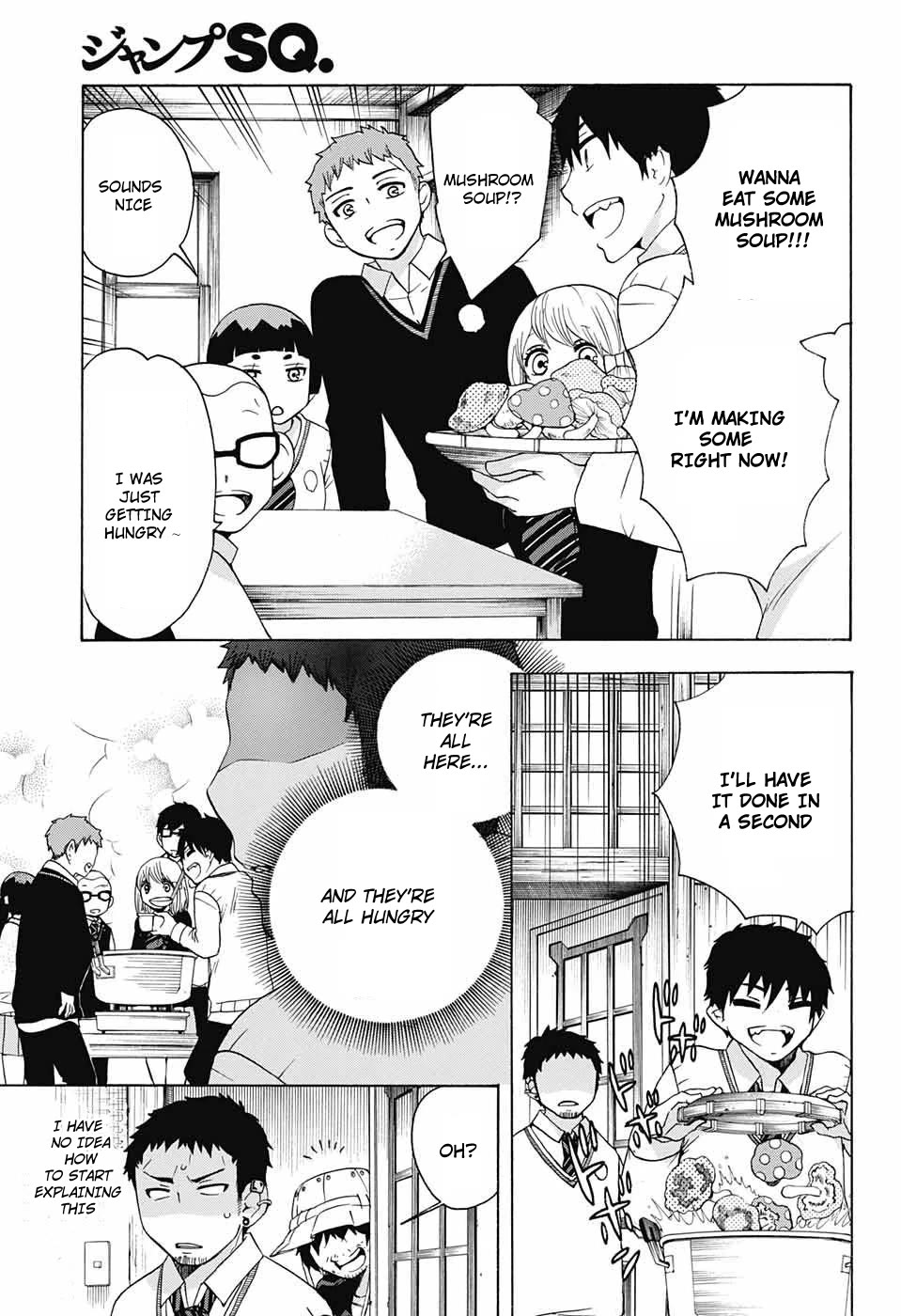 Salaryman Futsumashi Okumura Yukio no Aishuu Chapter 49 page 3 - Chapter 49: The Sorrows of Lightning's Mushrooms - Part 2