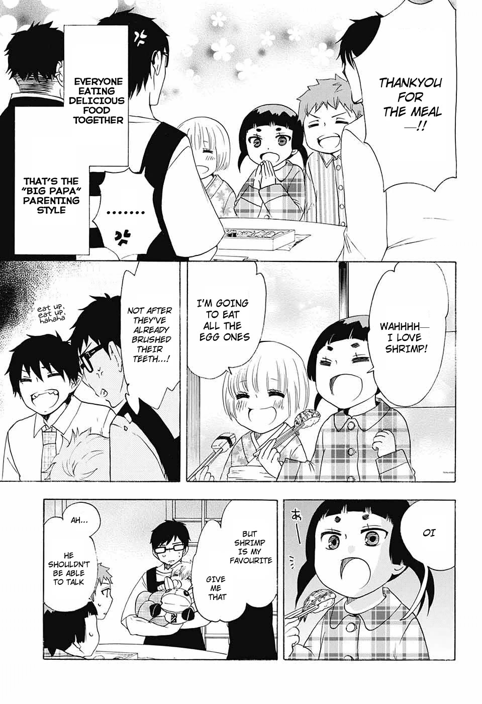 Salaryman Futsumashi Okumura Yukio no Aishuu Chapter 50 page 10 - Chapter 50: The Sorrows of being Big Papa