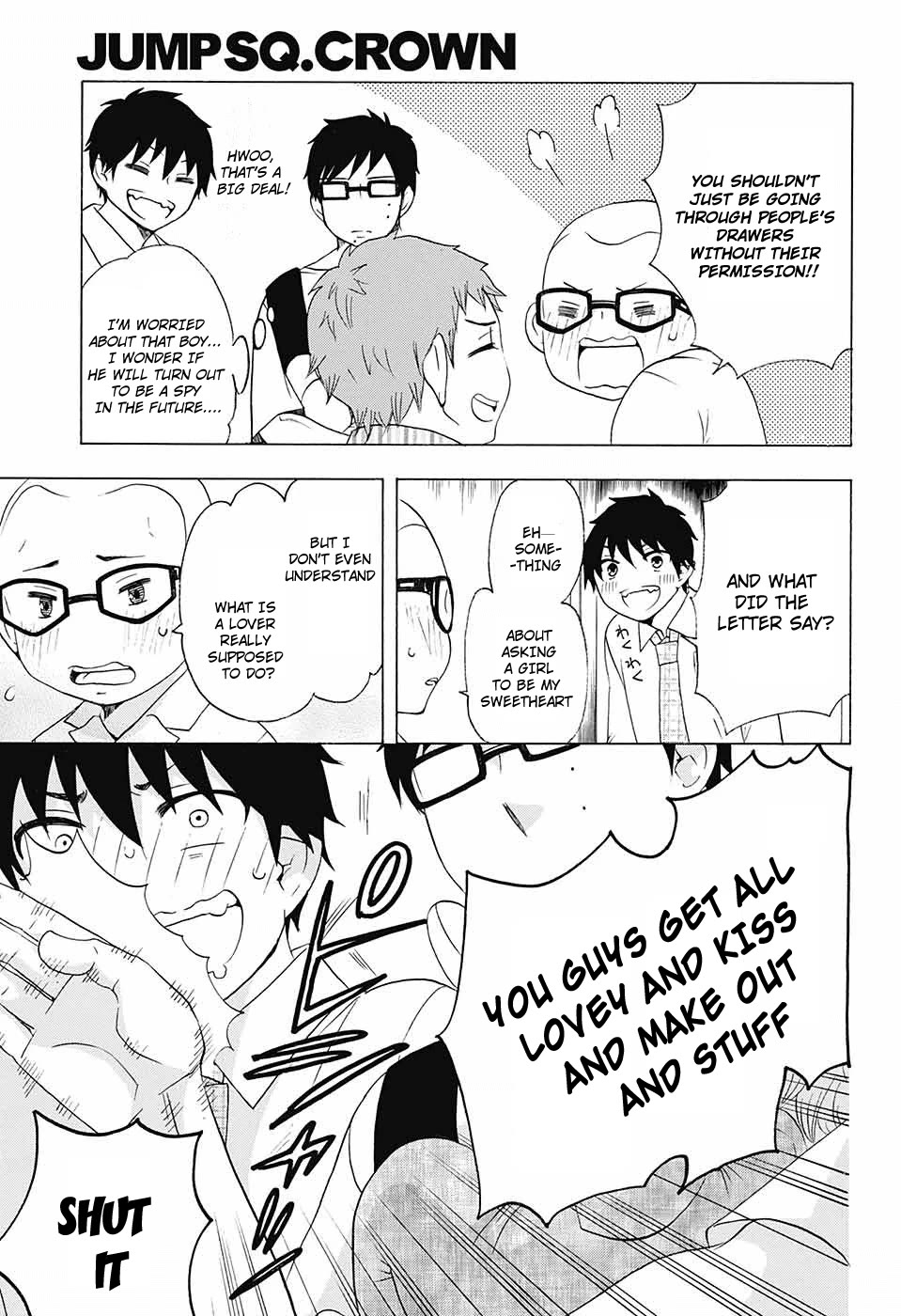 Salaryman Futsumashi Okumura Yukio no Aishuu Chapter 50 page 14 - Chapter 50: The Sorrows of being Big Papa