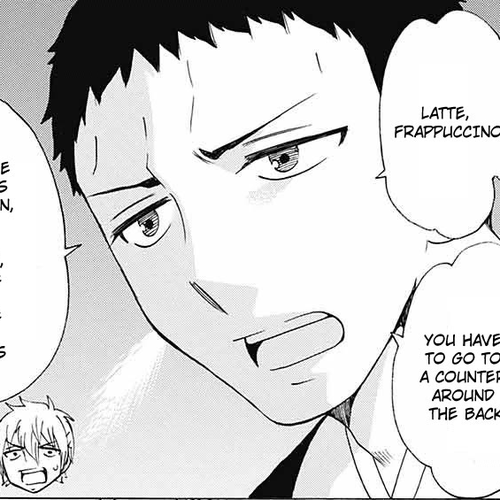 Salaryman Futsumashi Okumura Yukio no Aishuu Chapter 51: The Sorrows of the Situation at Dad's Cafe cover