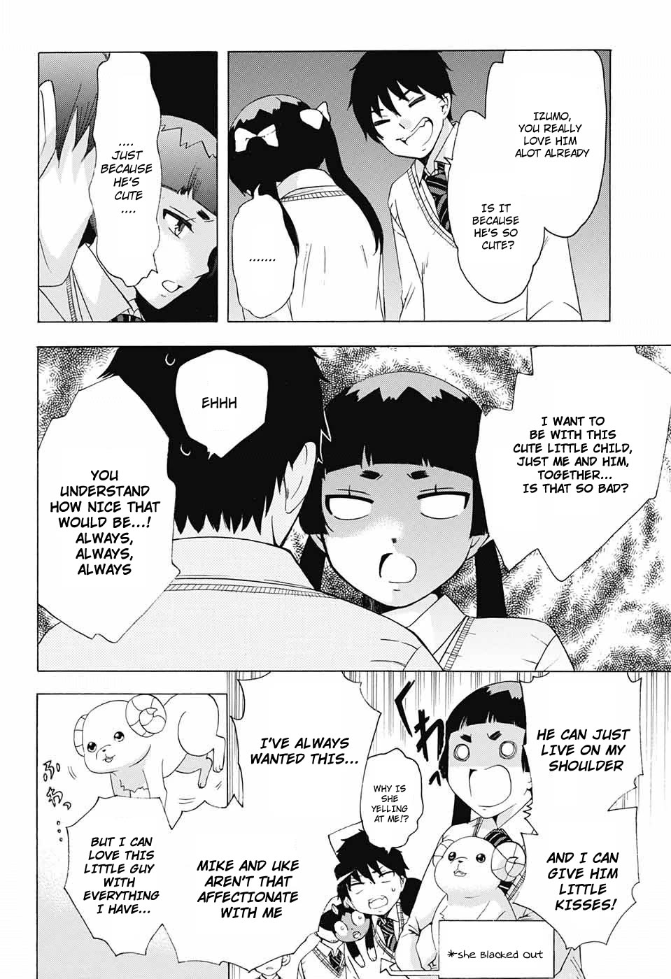 Salaryman Futsumashi Okumura Yukio no Aishuu Chapter 53 page 4 - Chapter 53: The Sorrows of Izumo and a Particular Demon (2)