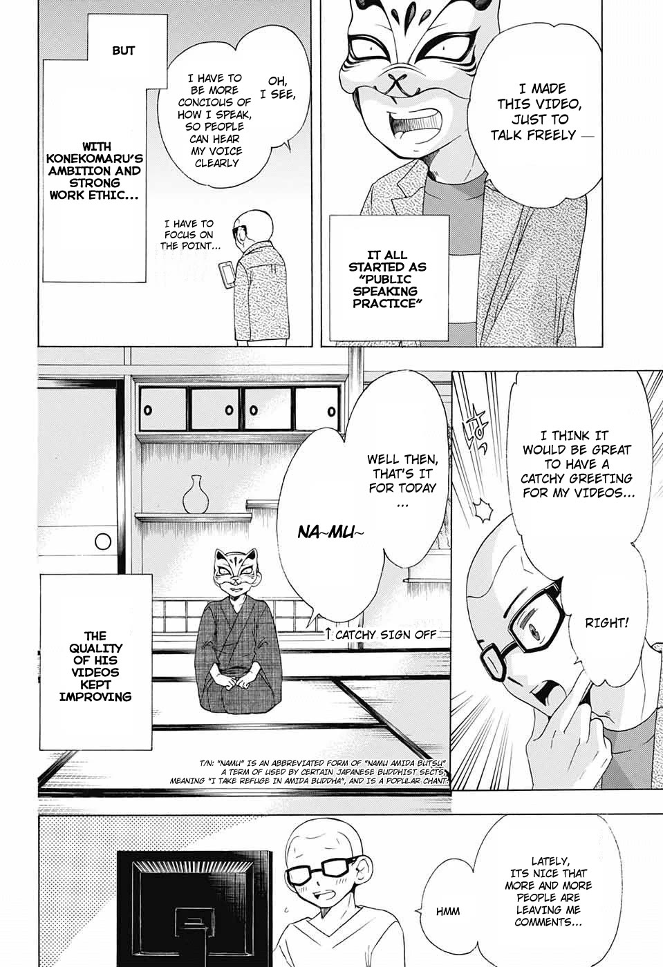 Salaryman Futsumashi Okumura Yukio no Aishuu Chapter 55 page 7 - Chapter 55: The Sorrows of Yotuber Nekokin