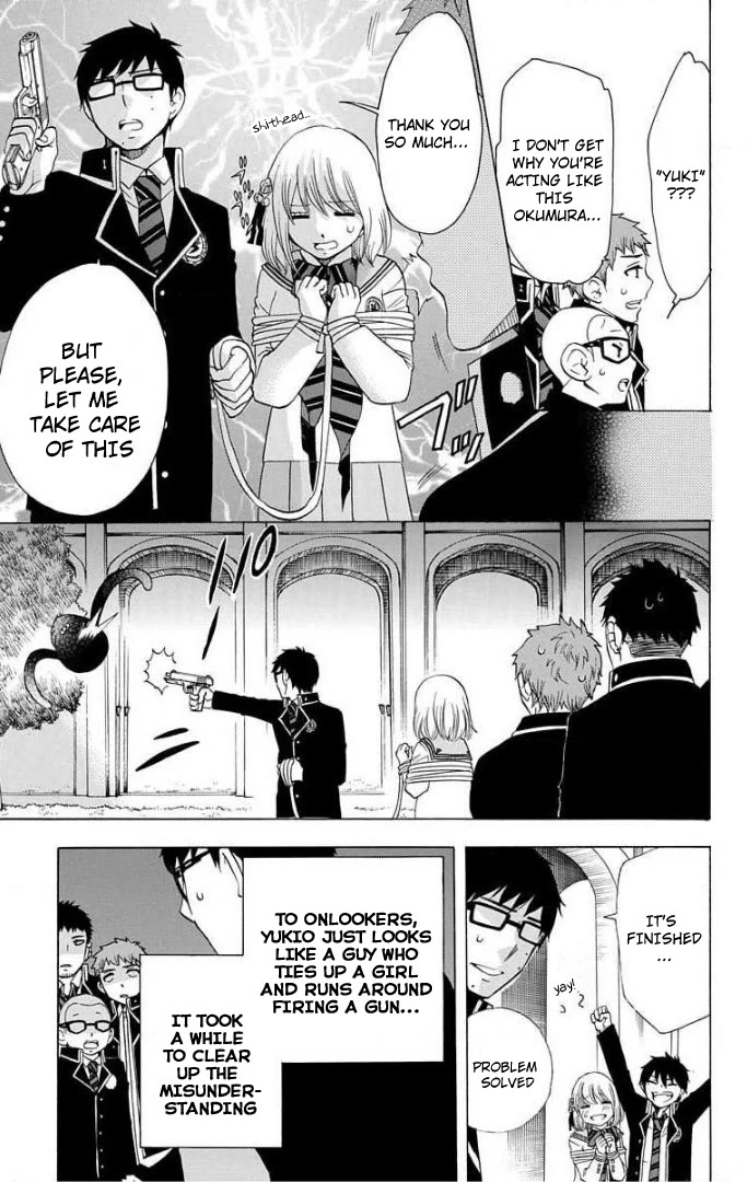 Salaryman Futsumashi Okumura Yukio no Aishuu Chapter 58 page 5 - Chapter 58: The Sorrows of Rin and Shiemi's Change - Last Part