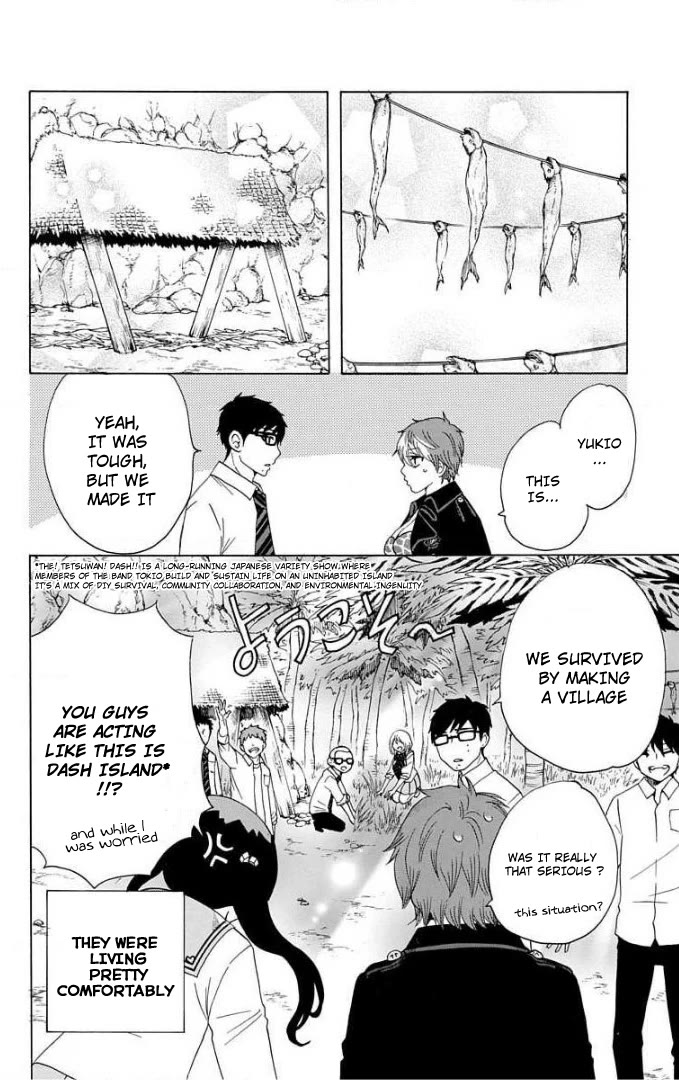 Salaryman Futsumashi Okumura Yukio no Aishuu Chapter 61 page 19 - Chapter 61: The Sorrows of Tetsuwan Exorcist Island