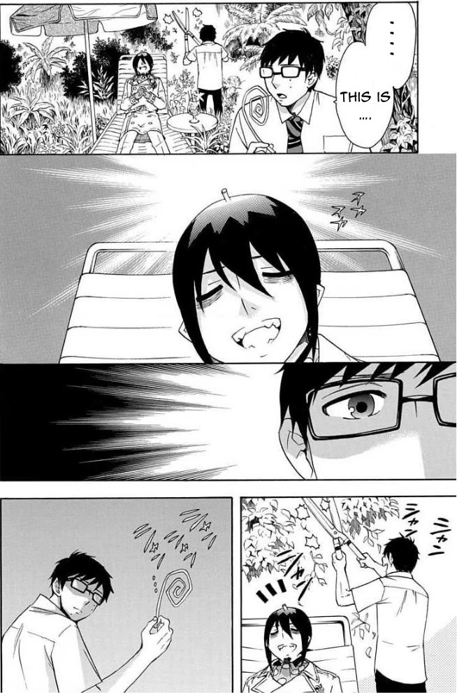 Salaryman Futsumashi Okumura Yukio no Aishuu Chapter 63 page 4 - Chapter 63: The Sorrows of Mephisto's... Thing - First Part