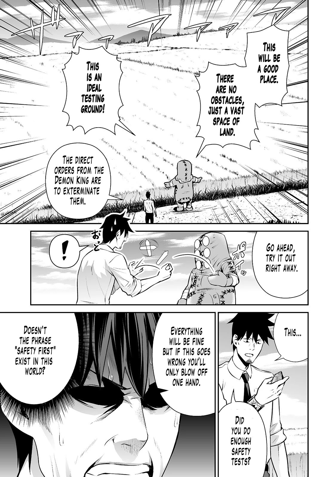 Salaryman ga Isekai ni Ittara Shitennou ni Natta Hanashi Chapter 12 page 4 - Chapter 12